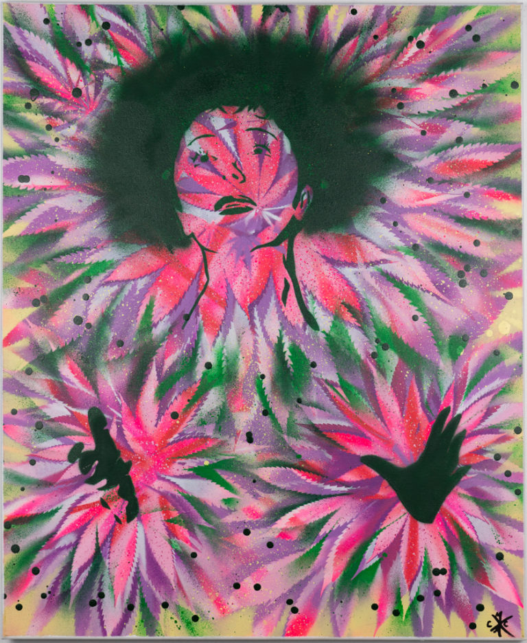 LA WEED en ROSE - VIOETAS